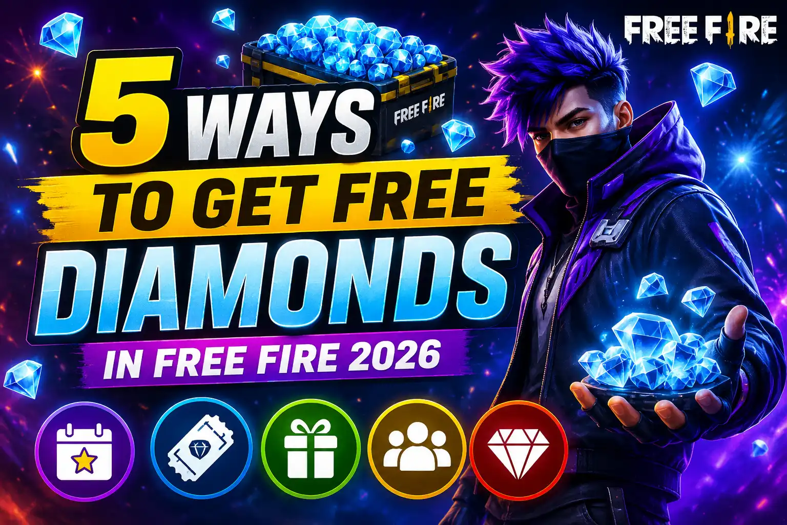 5 Ways to Get Free Diamonds in Free Fire (2026)