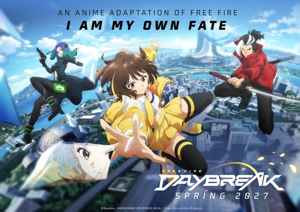 Free Fire Daybreak Anime